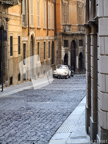 Image of Italy travel - old town street