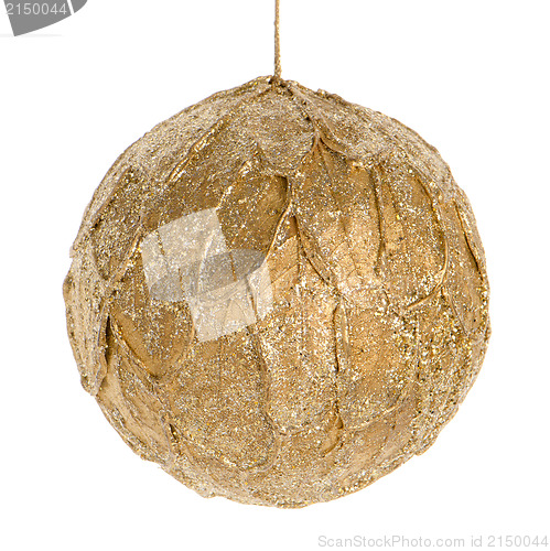 Image of Christmas ball isolated