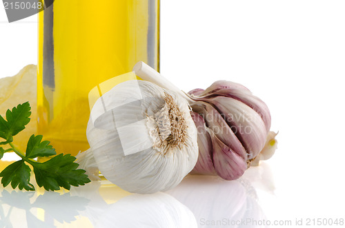 Image of Garlic and olive oil