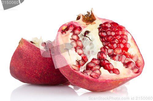 Image of Ripe pomegranate fruit