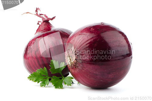 Image of Red sliced onion