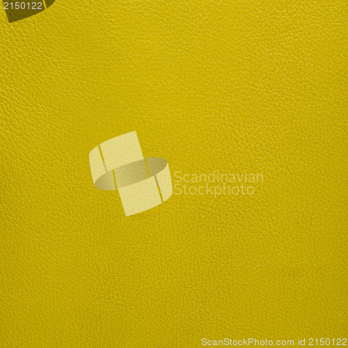 Image of Yellow leather background 