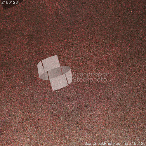 Image of Red leather texture closeup