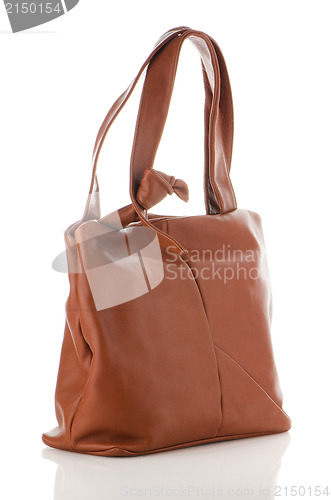 Image of Womanish brown leather bag