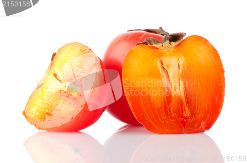 Image of Ripe persimmons
