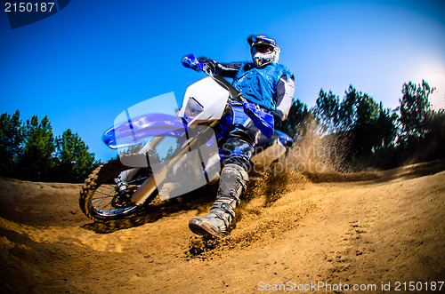 Image of Enduro bike rider