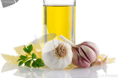 Image of Garlic and olive oil