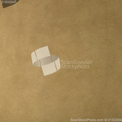 Image of Closeup on yellow leather