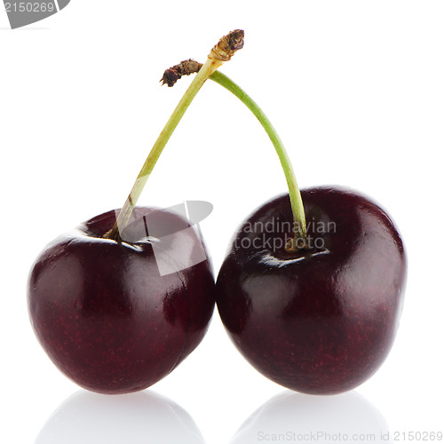 Image of Red cherries