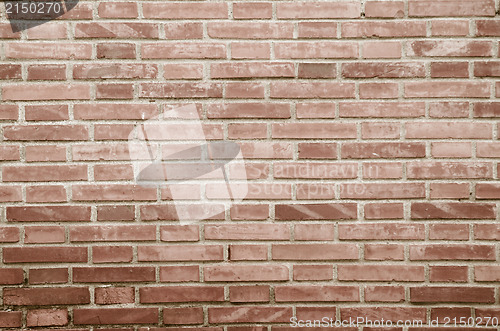 Image of Orange brick wall