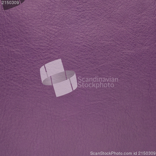 Image of Purple leather