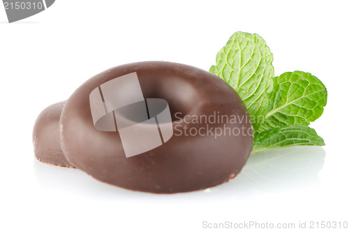 Image of Chocolate donut cookies