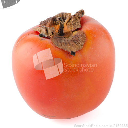 Image of Orange ripe persimmon