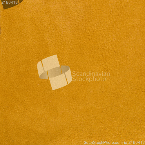 Image of Yellow leather background 