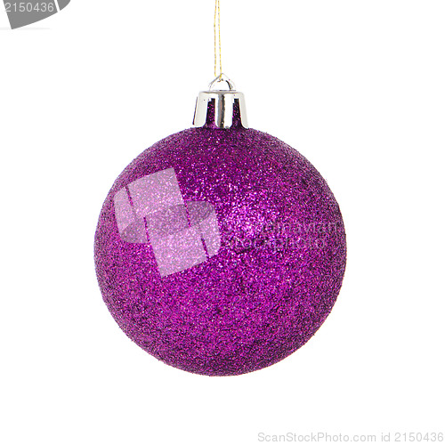 Image of Christmas ball isolated