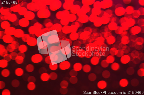 Image of Defocused abstract red background
