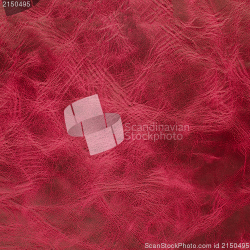 Image of Pink leather texture closeup