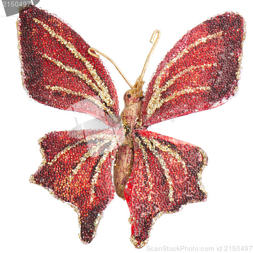 Image of Butterfly Christmas tree ornament