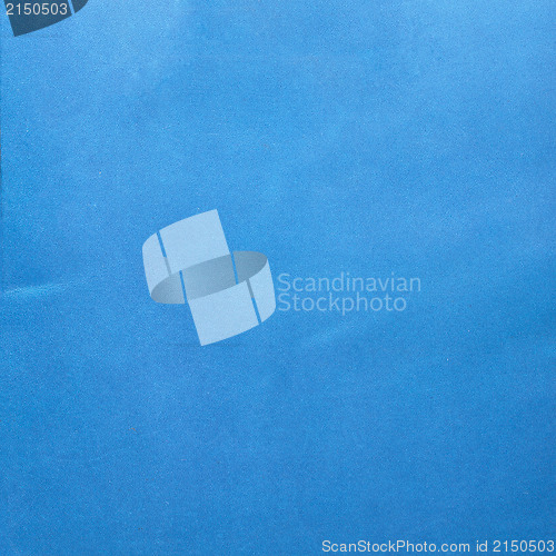 Image of Blue leather