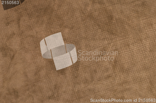 Image of Wrinkle surface of brown Velvet