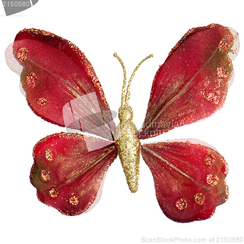 Image of Butterfly Christmas tree ornament