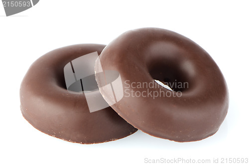 Image of Chocolate donut cookies