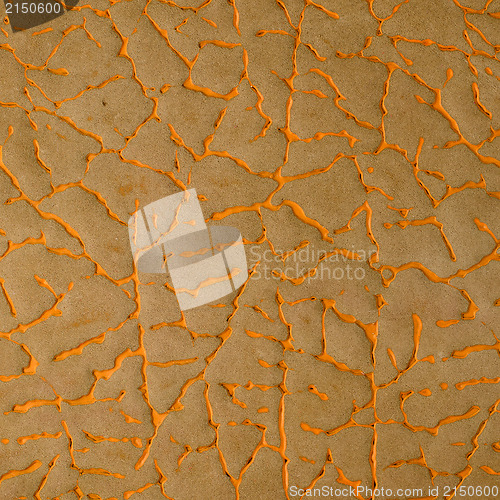 Image of Yellow leather