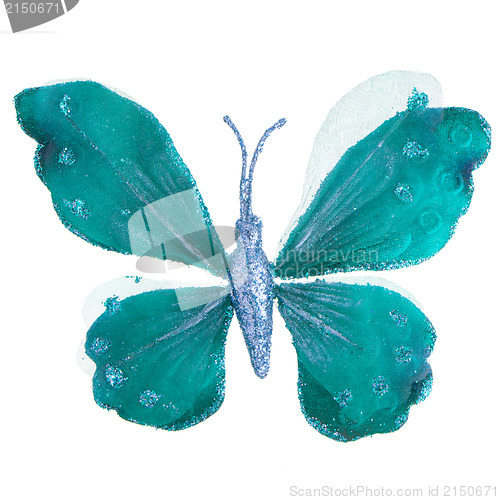 Image of Butterfly Christmas tree ornament