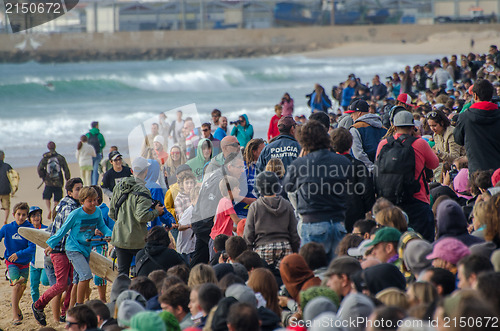 Image of Crowd on the beach