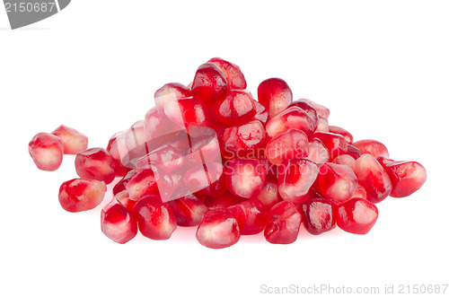 Image of Pomegranate seed pile