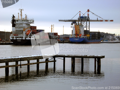 Image of Container ship