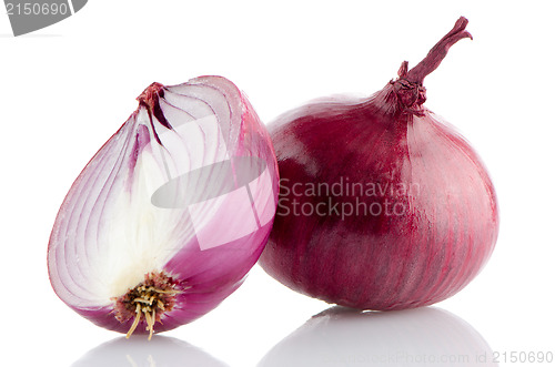 Image of Red sliced onion