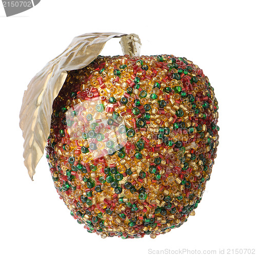 Image of Christmas apple decoration 