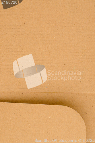 Image of Brown paper card board