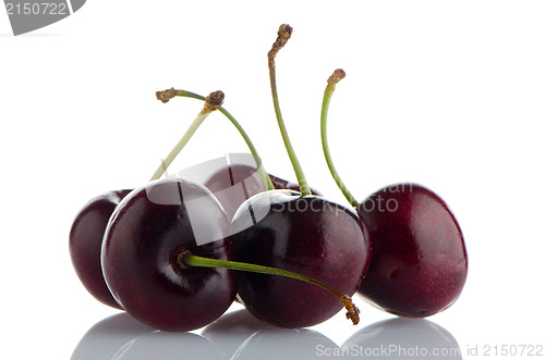 Image of Red cherries