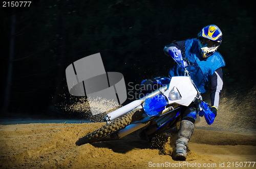 Image of Enduro bike rider