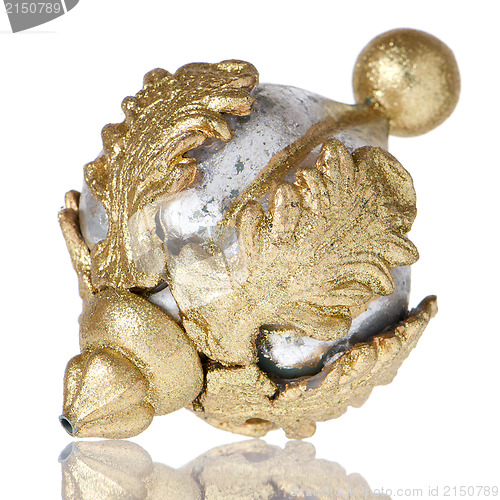 Image of Christmas ball isolated