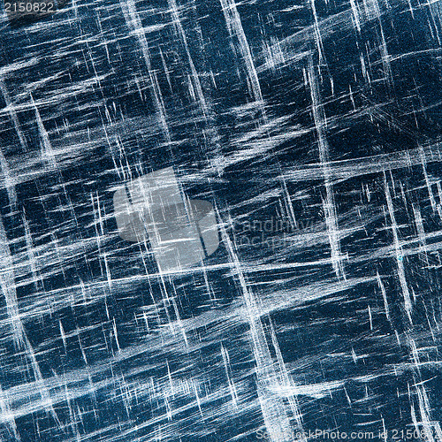 Image of Blue leather texture
