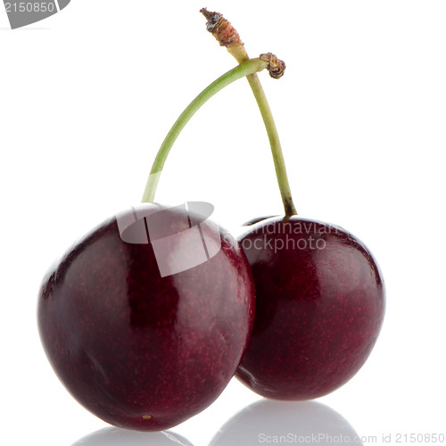 Image of Red cherries