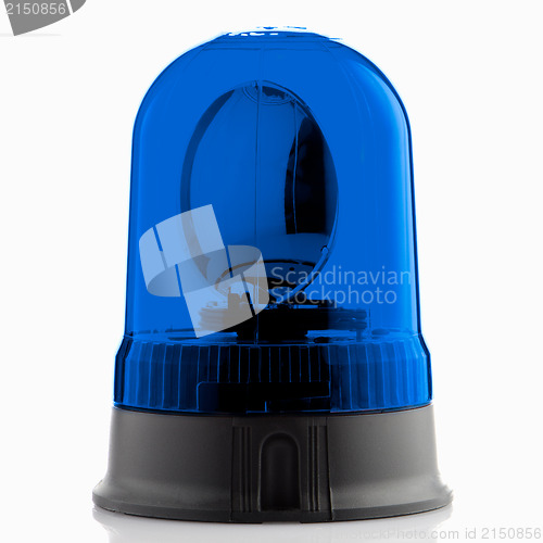 Image of Blue rotating beacon 