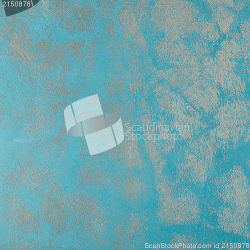 Image of Blue leather texture