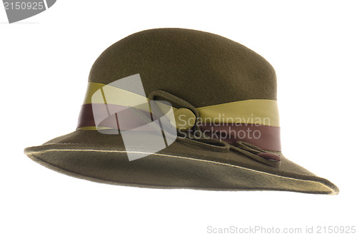 Image of Green vintage hat