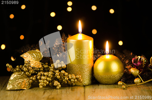Image of Christmas candles