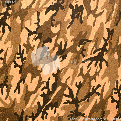 Image of Camouflage texture artificial leather