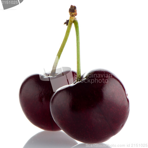Image of Red cherries