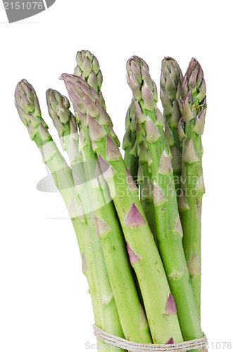 Image of Bunch of green asparagus
