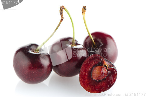 Image of Red cherries 