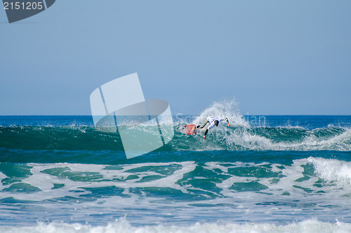 Image of Unidentified surfer