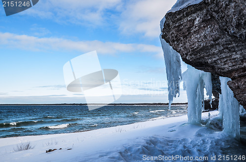 Image of Icy cliffs