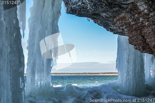 Image of Icy limestone cave